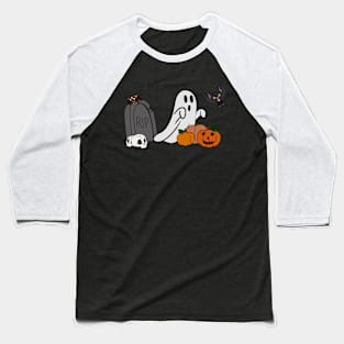 Graveyard Gathering Baseball T-Shirt